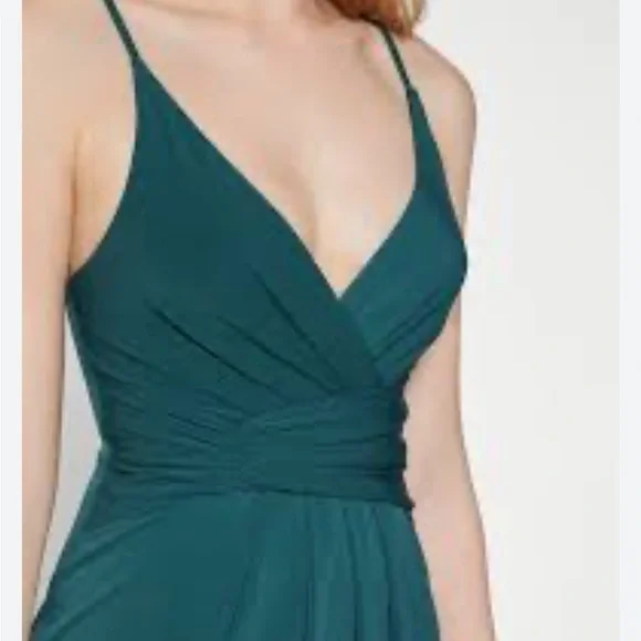 NWT BCBGeneration midi emerald green dress - Picture 2 of 9